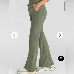 Stylish Women's Green Scrub Set